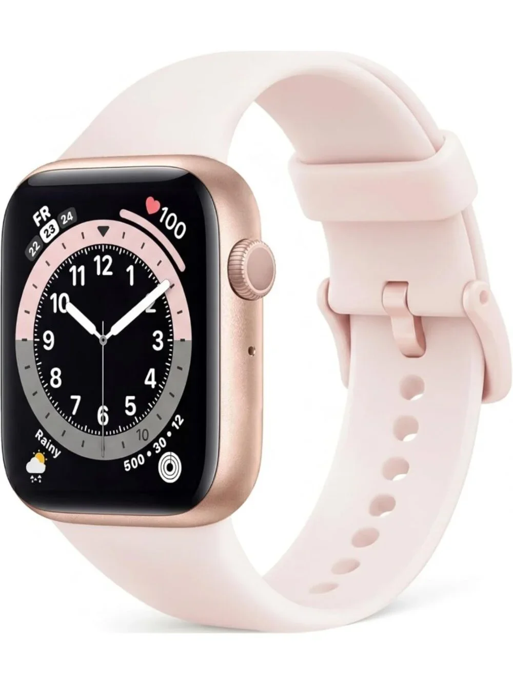 Fitness Smart Watch for Men & Women - Heart Rate Monitor, Sleep Tracker, 120